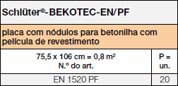 Schlüter®- BEKOTEC-EN/PF