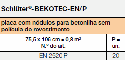 Schlüter®- BEKOTEC-EN/P